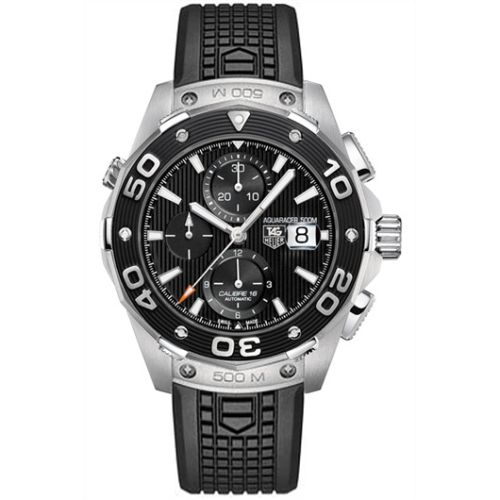 TAG Heuer Aquaracer 500M Calibre 16 44 Stainless Steel / Black / Rubber